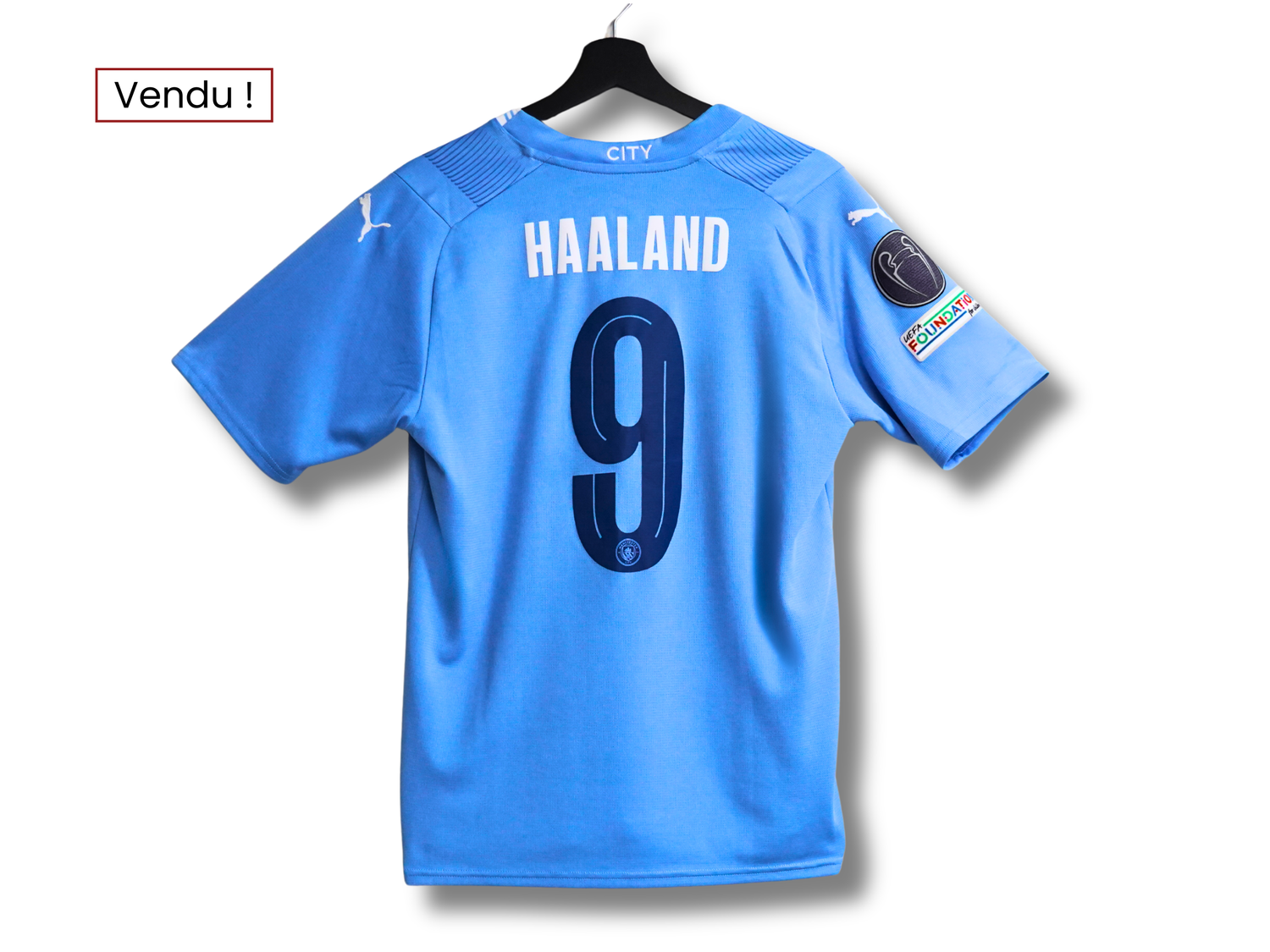 Maillot Manchester City Domicile 2023/2024  HAALAND 9 - M