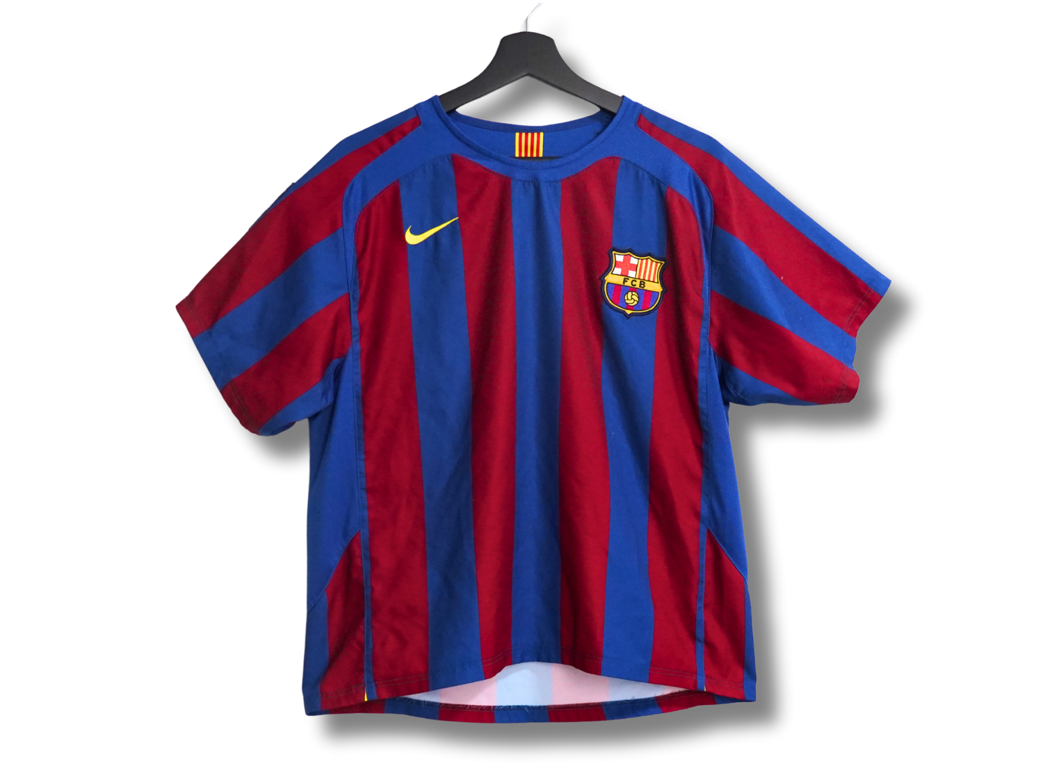 Maillot vintage FC Barcelone 2004/2005 domicile – PlayerStore