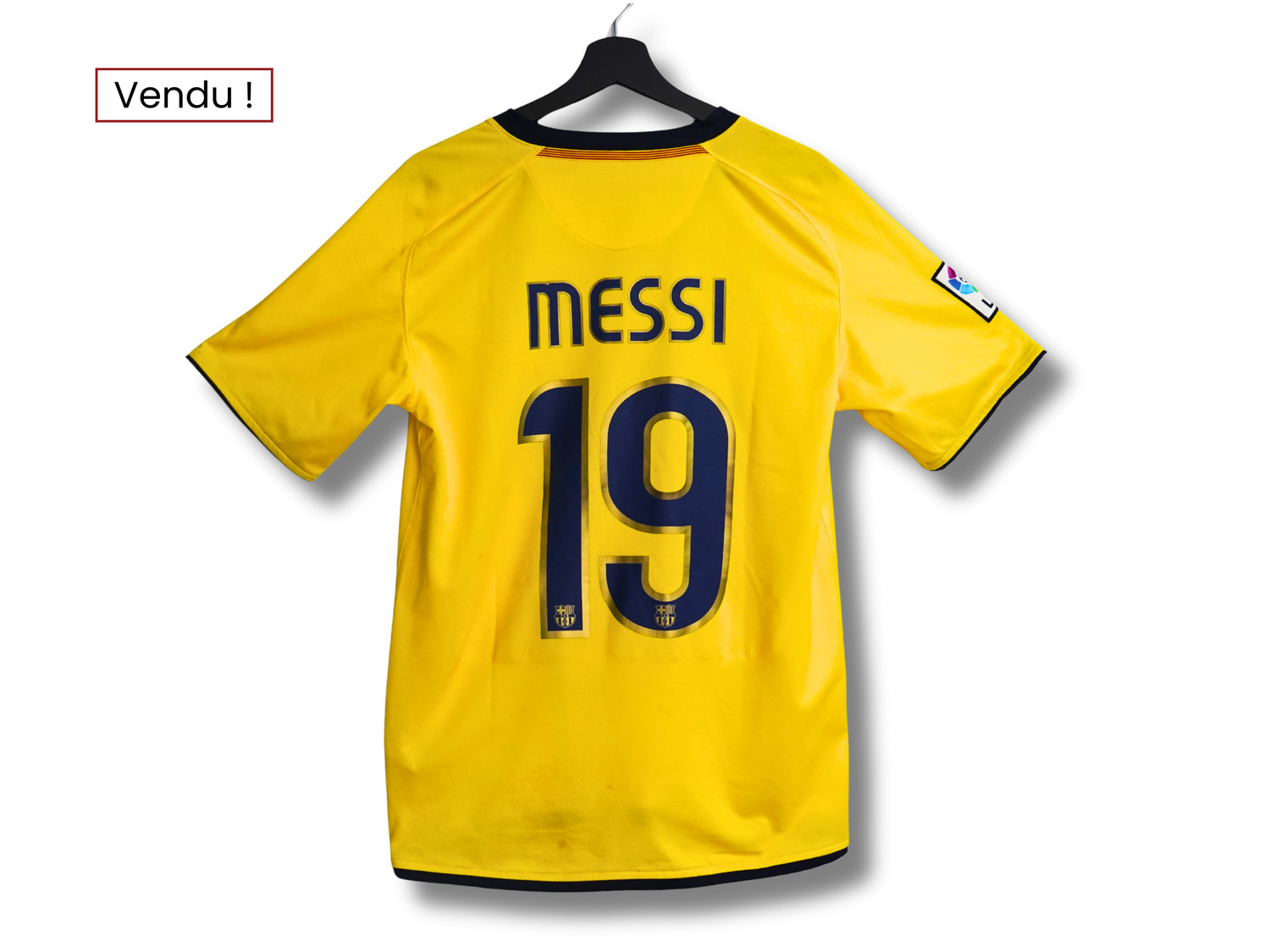 Maillot FC Barcelone Extérieur 2008/2009 MESSI 19 - S