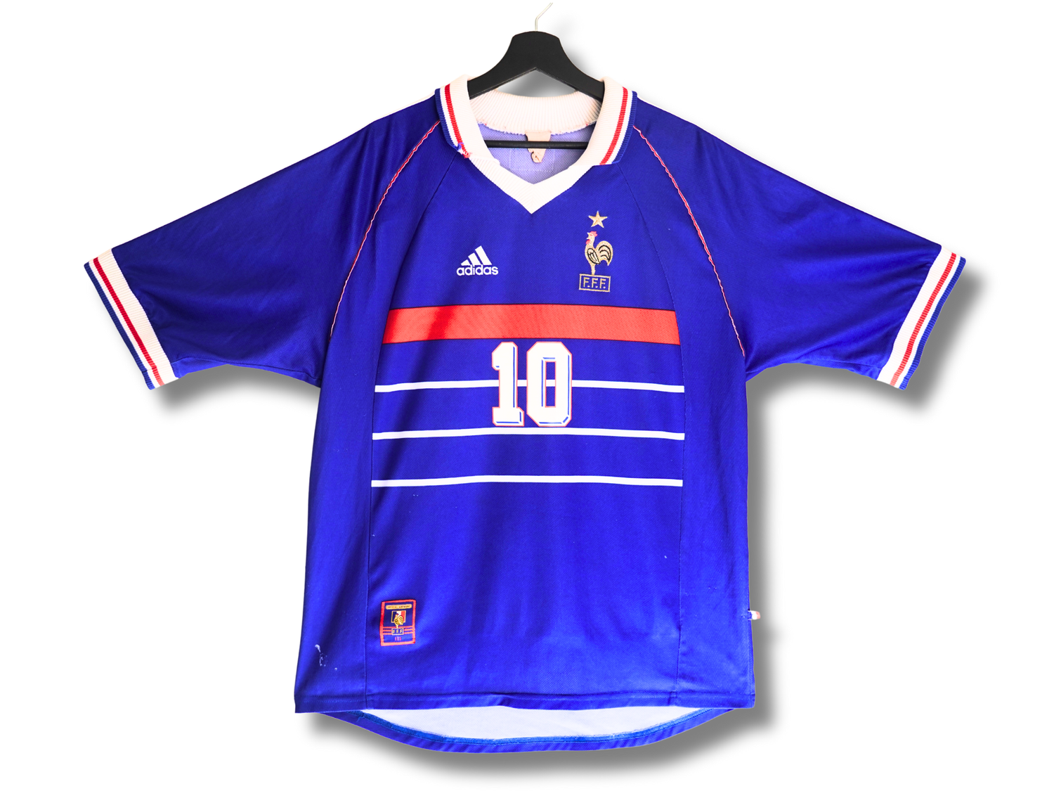 Maillot vintage France 1998 Zidane 10 domicile – PlayerStore