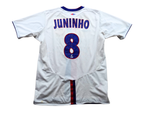Maillot extérieur Olympique Lyonnais 2005 2006 blanc Umbro Juninho 8