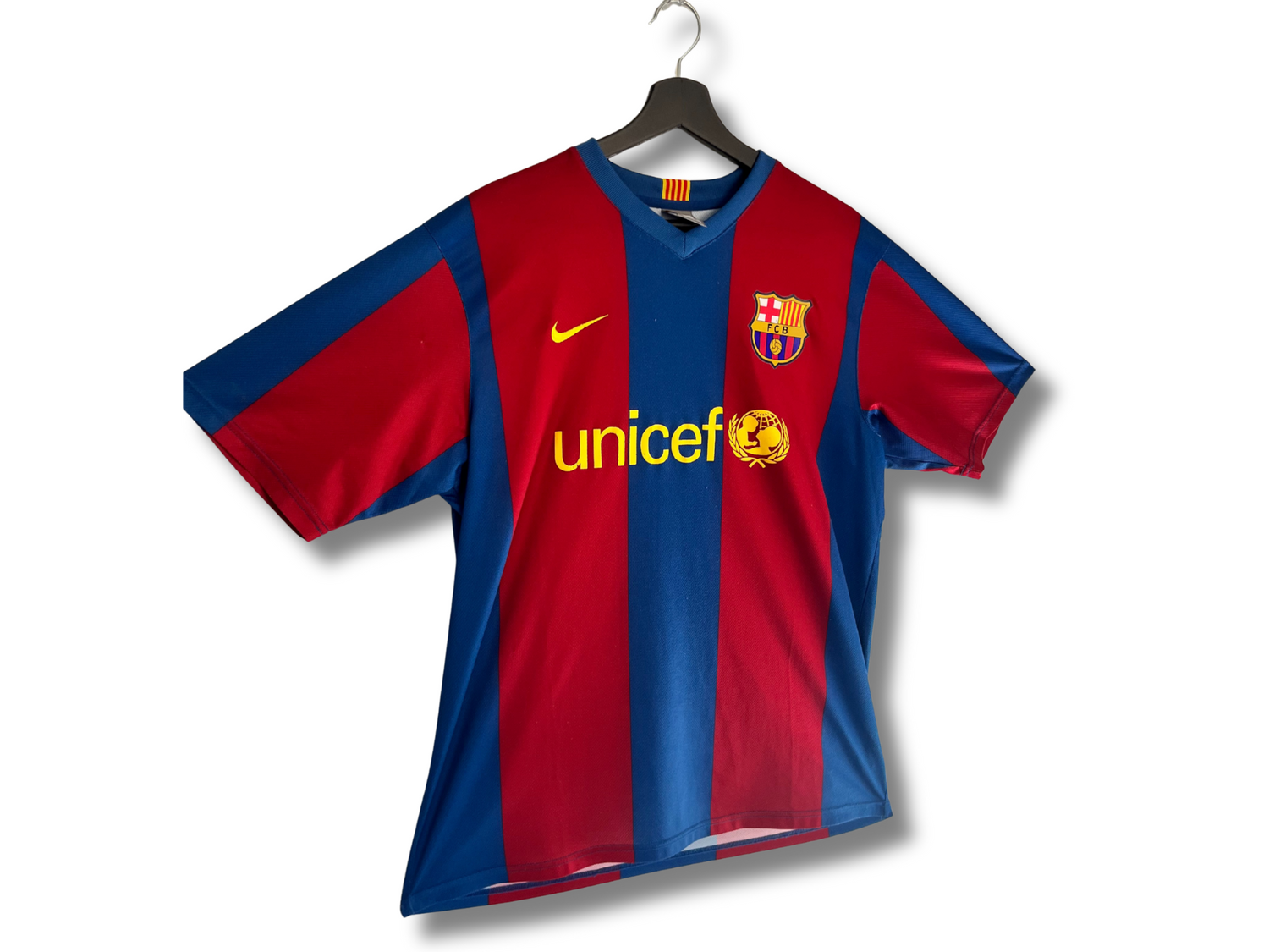 Maillot vintage FC Barcelone 2007/2008 Ronaldinho 10 domicile – PlayerStore