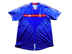 Maillot domicile Équipe de France 2004 2005 bleu Adidas