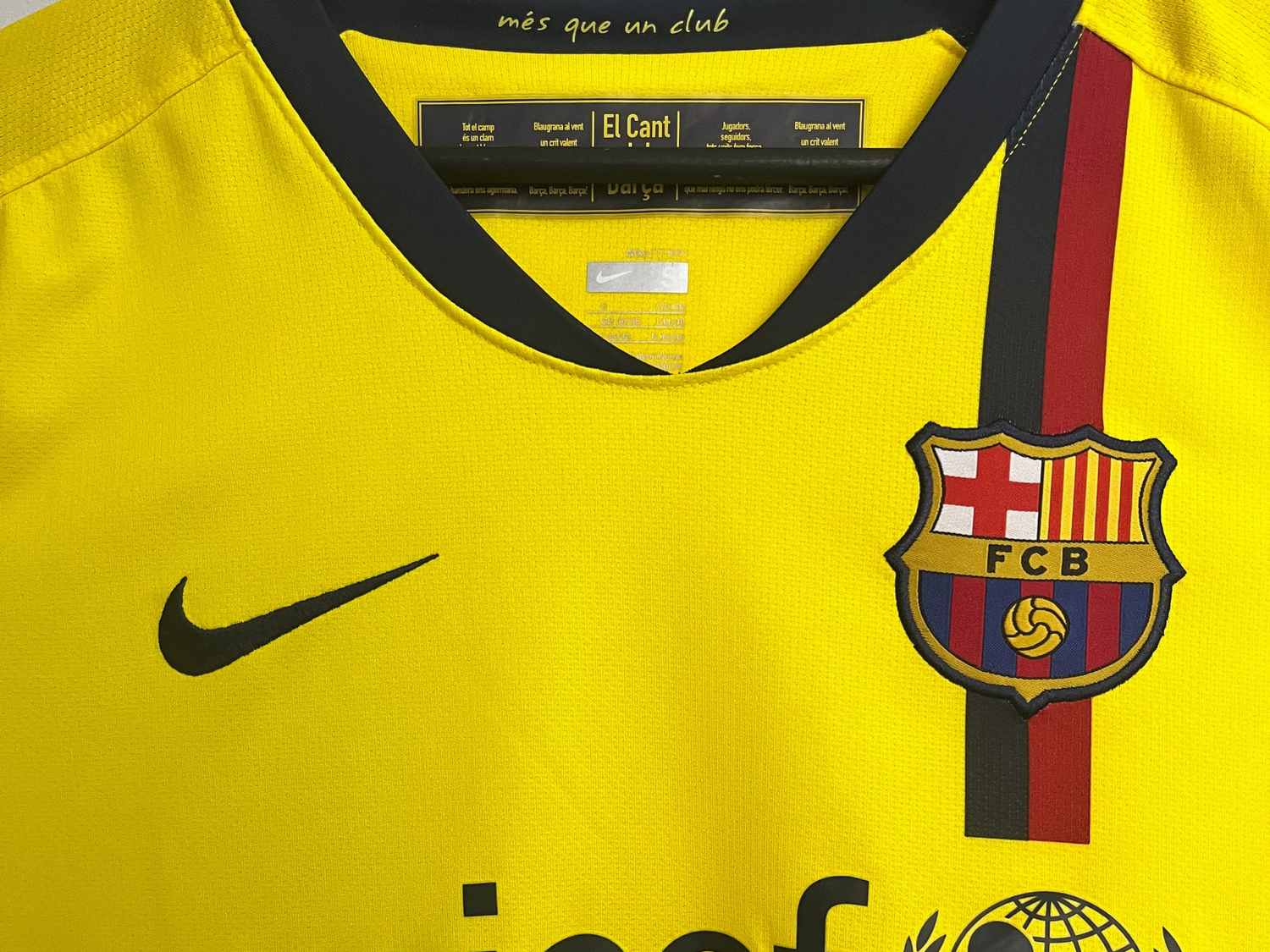 Maillot vintage FC Barcelone 2008/2009 Messi 19 extérieur – PlayerStore