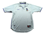 Maillot extérieur Italie 1999 2000 blanc vintage Nike