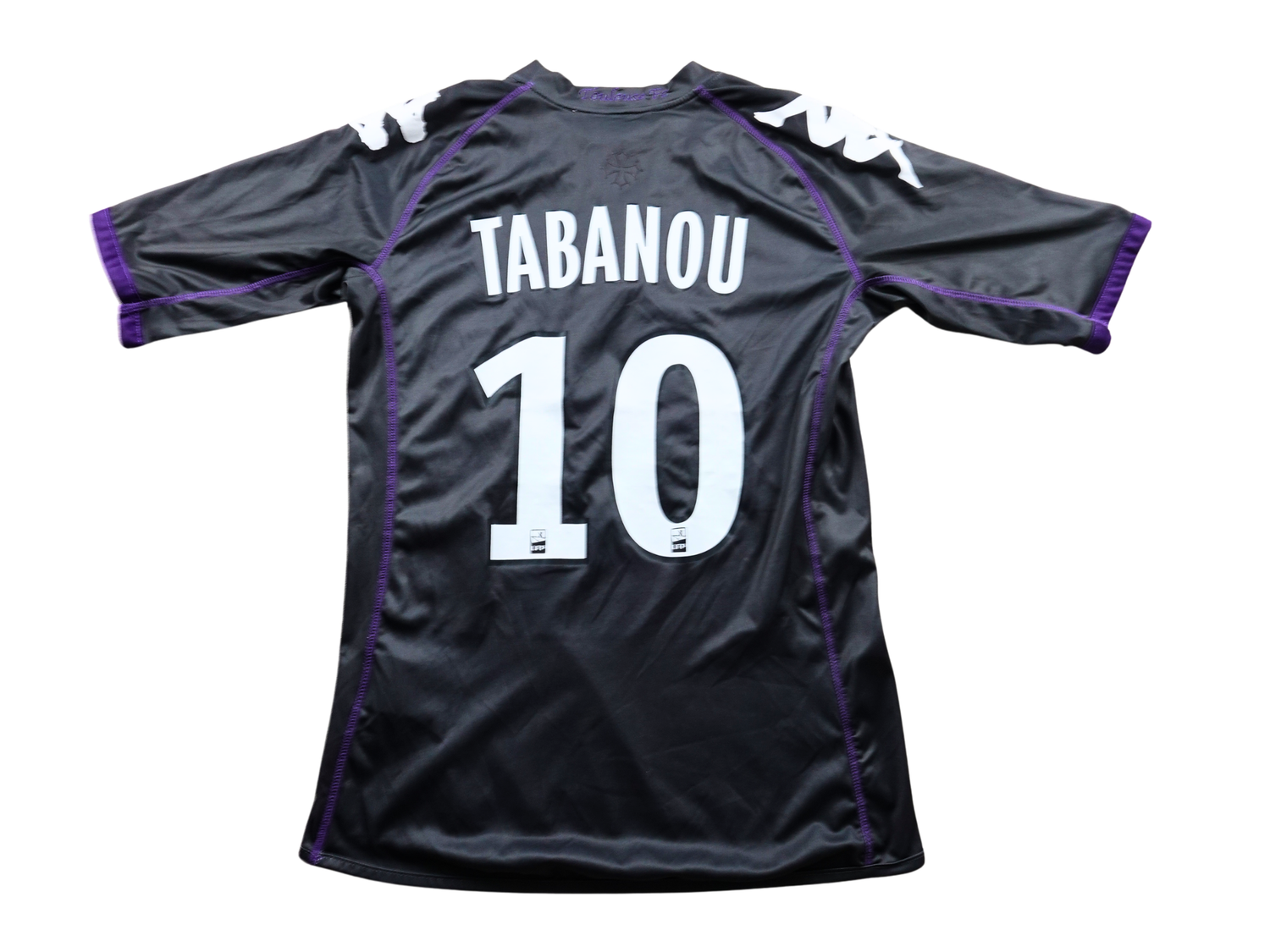 Maillot extérieur Toulouse FC 2012 2013 violet Kappa Tabanou 10