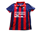 Maillot domicile SM Caen 2016 2017 rouge et bleu Umbro