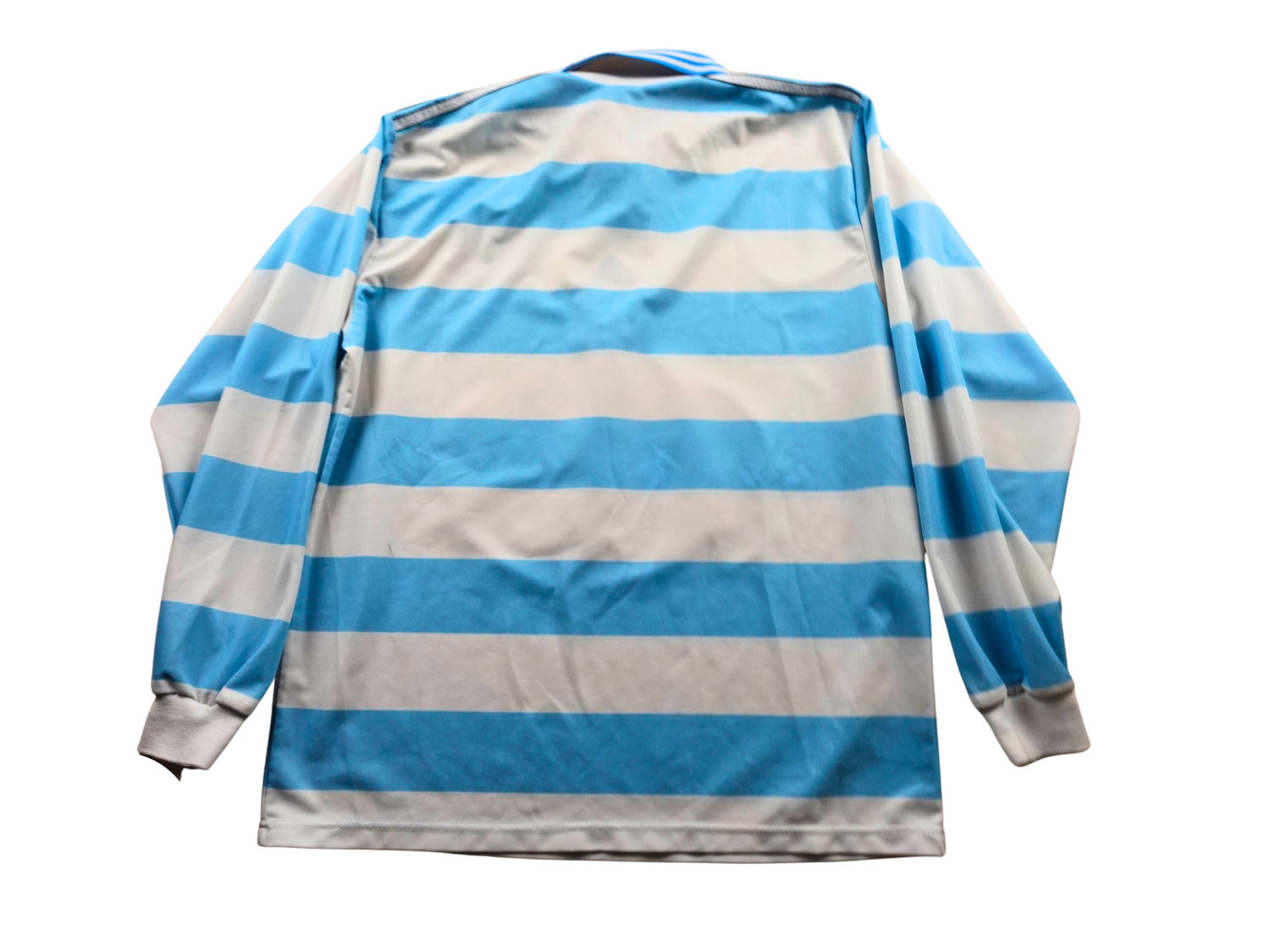 Maillot extérieur Racing Club de Paris 2000 2001 bleu blanc manches longues vintage Adidas Ola