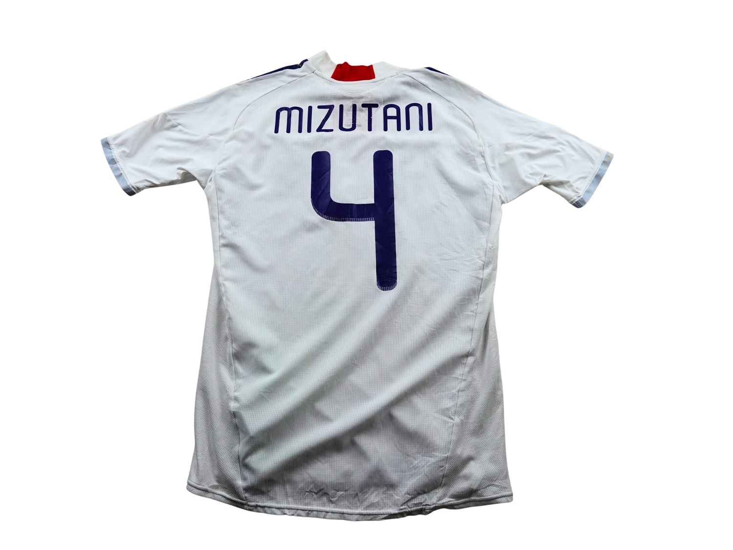 Maillot extérieur Japon 2010 2011 blanc Adidas Mizutani 4
