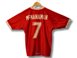 Flocage officiel feutrine McManaman numéro 7 dos maillot Liverpool
