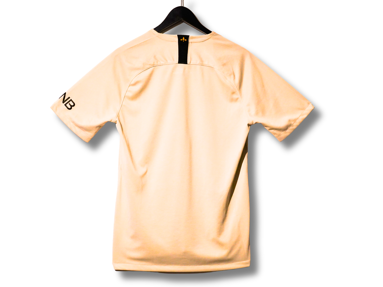 Dos maillot Paris Saint-Germain beige saison 18/19