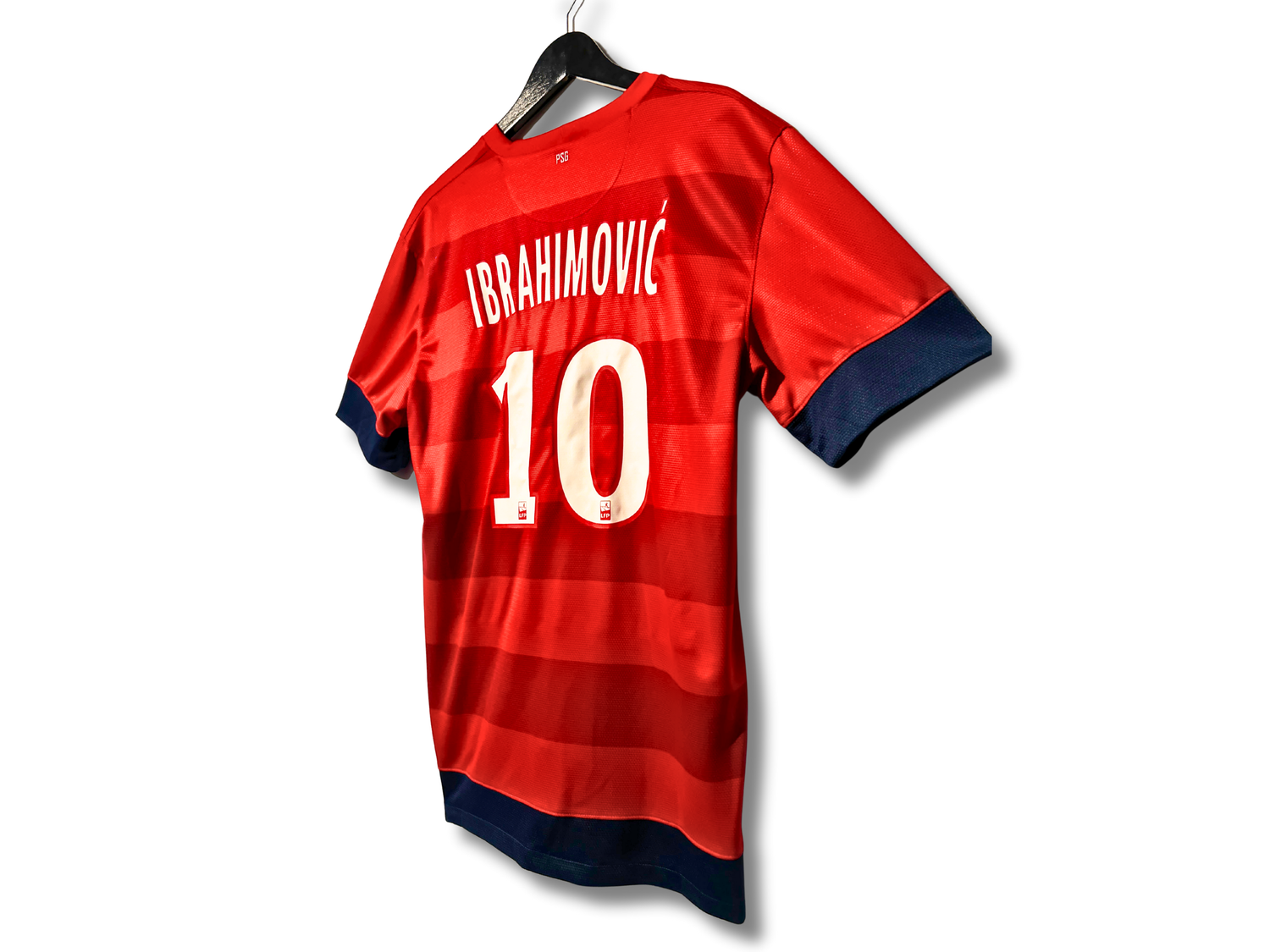 Flocage Ibrahimovic 10 dos maillot PSG rouge neuf