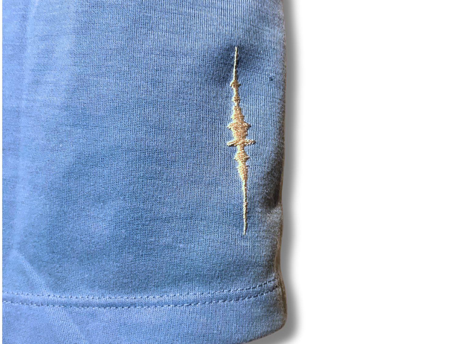 Motif ondes sonores Blue Moon maillot City